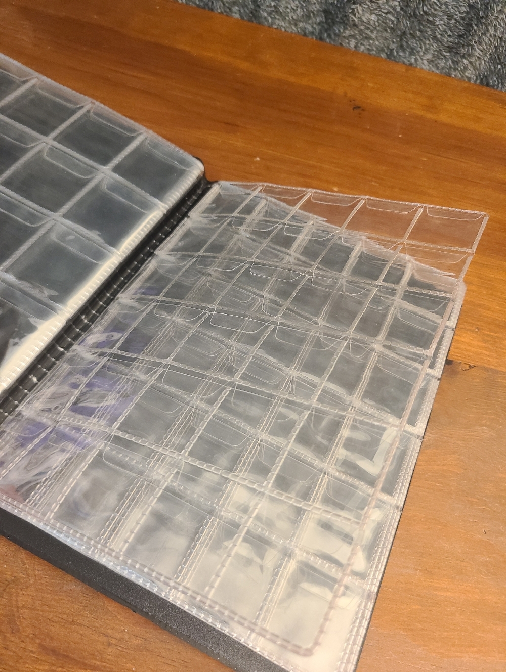 Coin Collector Book with Plastic Slots